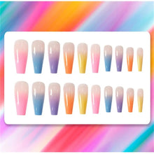 Load image into Gallery viewer, Press On Nails: Multi Ombré Sage
