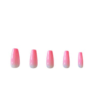 Load image into Gallery viewer, Press On Nails: Pink Ombré Glossy
